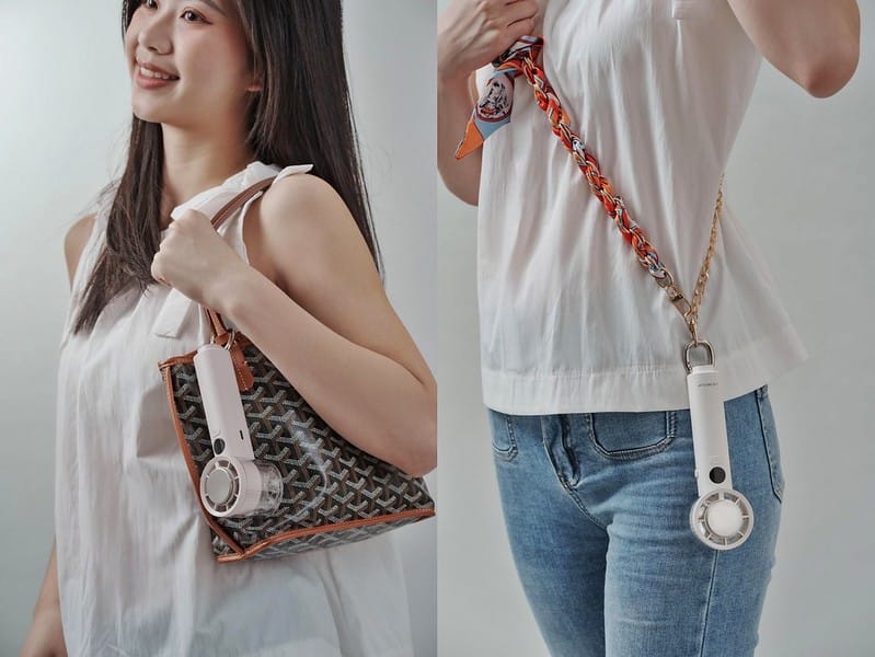 2025隨身風扇推薦｜開箱【FUNY】冰晶渦輪手持風扇＆冰鎮渦輪多功能風扇