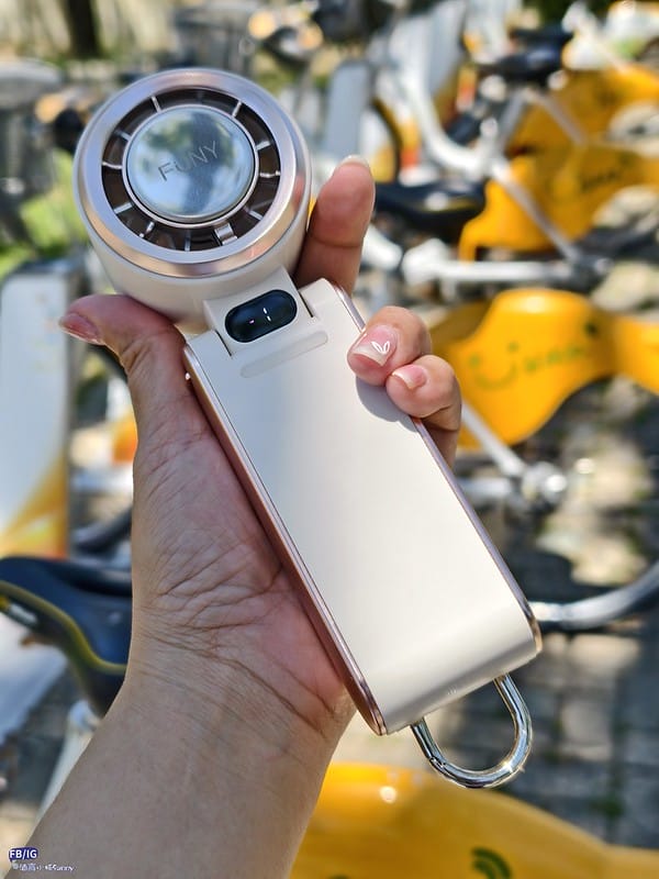 2025隨身風扇推薦｜開箱【FUNY】冰晶渦輪手持風扇＆冰鎮渦輪多功能風扇