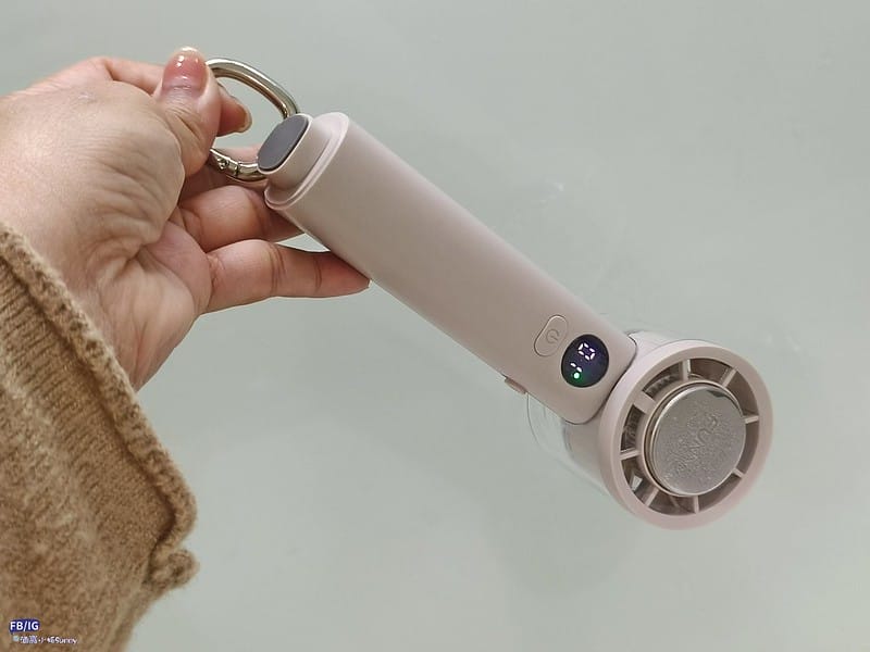 2025隨身風扇推薦｜開箱【FUNY】冰晶渦輪手持風扇＆冰鎮渦輪多功能風扇