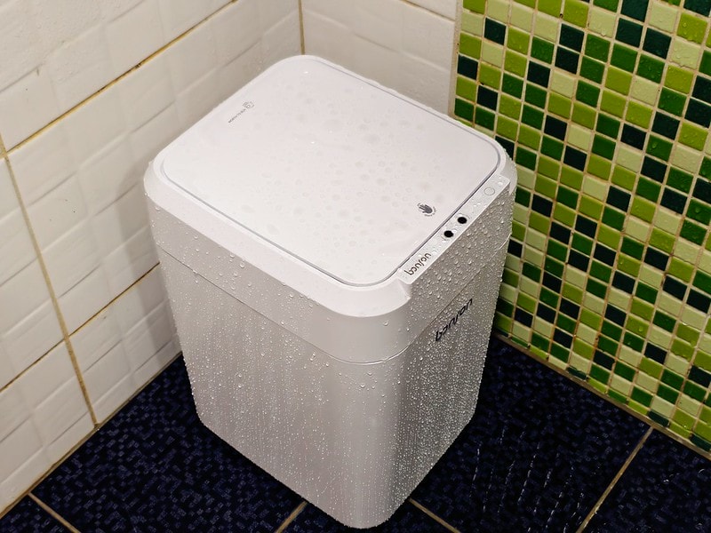 開箱vs推坑用過就回不去的懶人家電-bonson 智慧垃圾桶,免沾手!感應開蓋,一鍵自動打包/自動鋪袋(文末有讀者優惠)