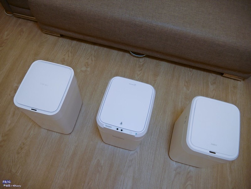 超實用的懶人家電-免沾手一鍵自動打包,bonson 智慧垃圾桶