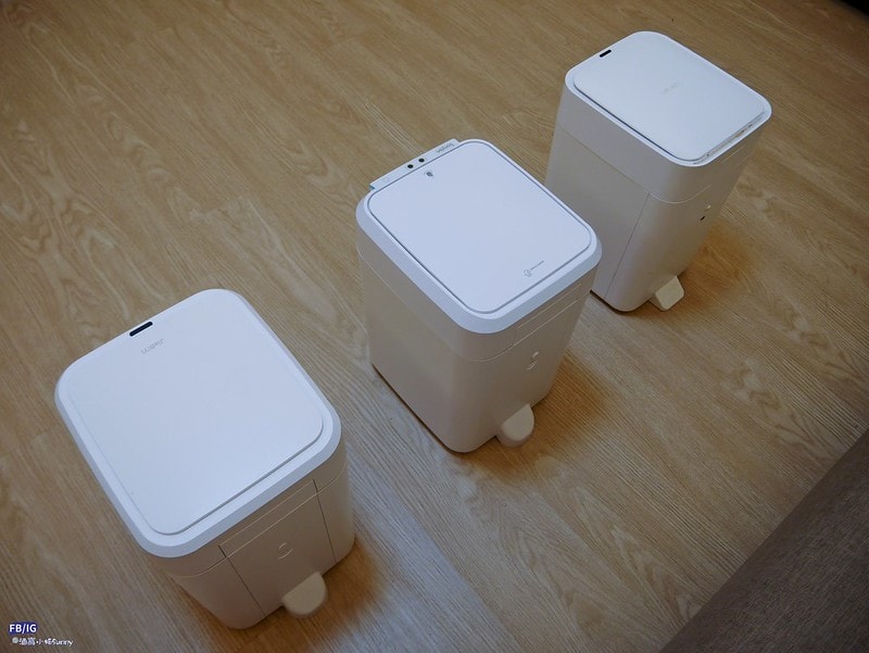 超實用的懶人家電-免沾手一鍵自動打包,bonson 智慧垃圾桶