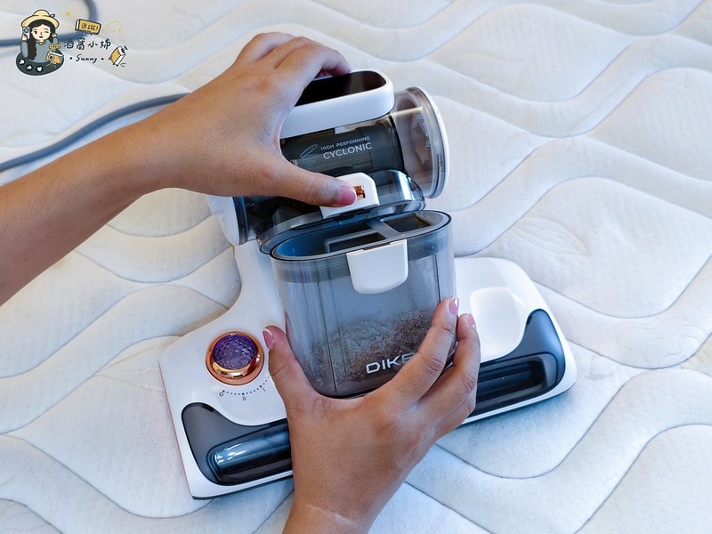 酒窩小姊Sunny開箱DIKE氣旋超聲波智能除蟎機