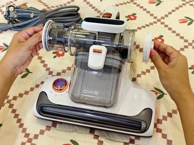 酒窩小姊Sunny開箱｜DIKE氣旋超聲波智能除蟎機