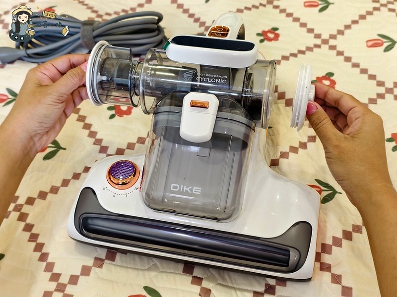 酒窩小姊Sunny開箱DIKE氣旋超聲波智能除蟎機