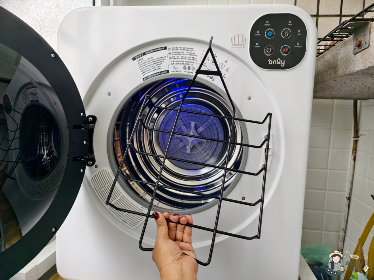 乾衣機開箱｜only 小暖心 7KG 微電腦滅菌防皺乾衣機 使用分享